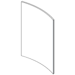 Buet panel til Curtain Wall - Fyldning